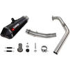 Scorpion Serket Taper Carbon Fibre Exhaust - Yamaha YZF R 125 Full System 2021 - 2022 Thumbnail 8