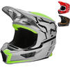 Fox Racing 2022 V2 Merz Motocross Helmet Thumbnail 2