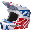 Fox Racing 2022 V1 Skew Motocross Helmet Thumbnail 5