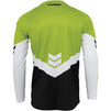 Thor Sector Chev 2022 Youth Motocross Jersey & Pants Black Green Kit Thumbnail 5