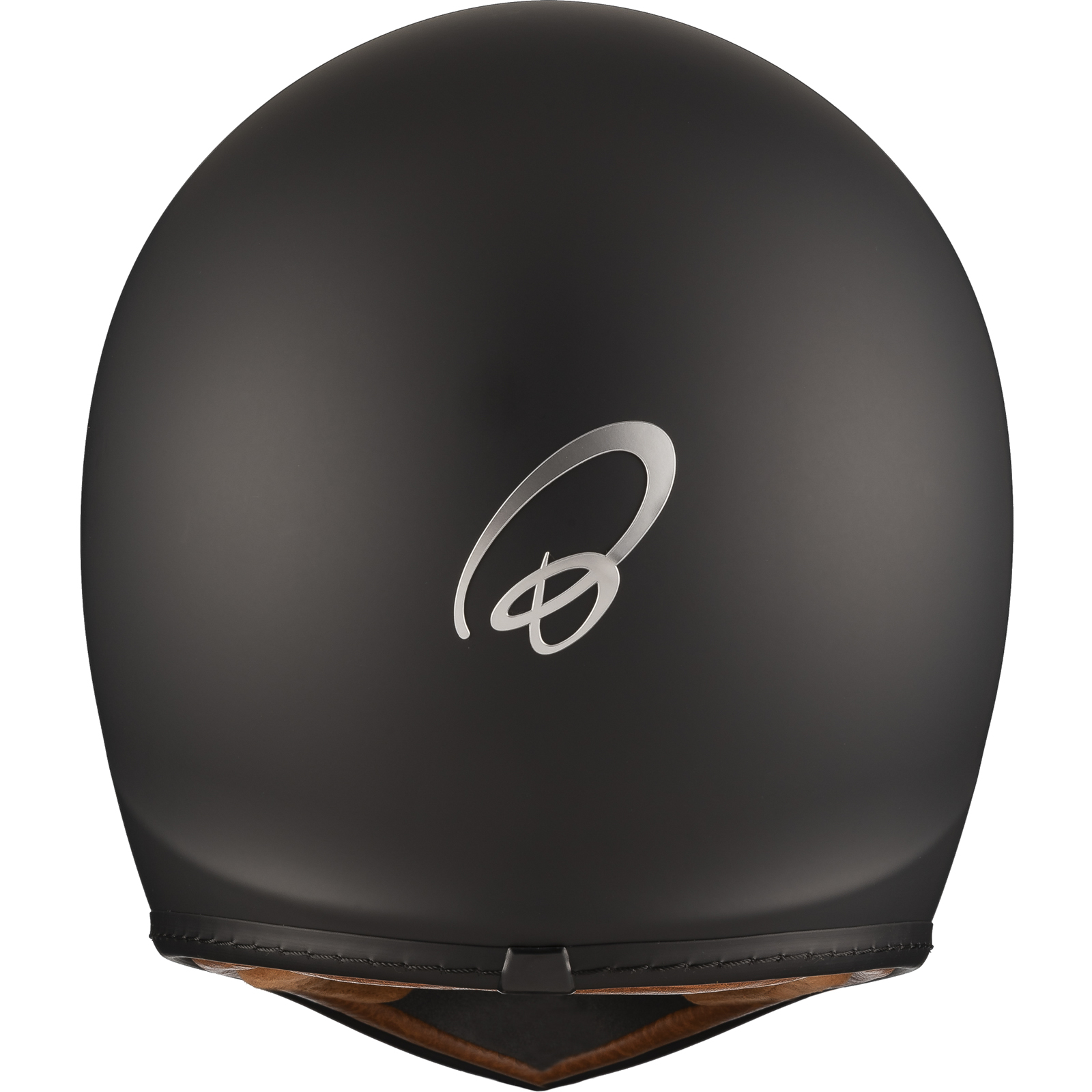 Black Royale Solid Retro Full Face Motorcycle Helmet Rider Gear - Picture 42 of 60