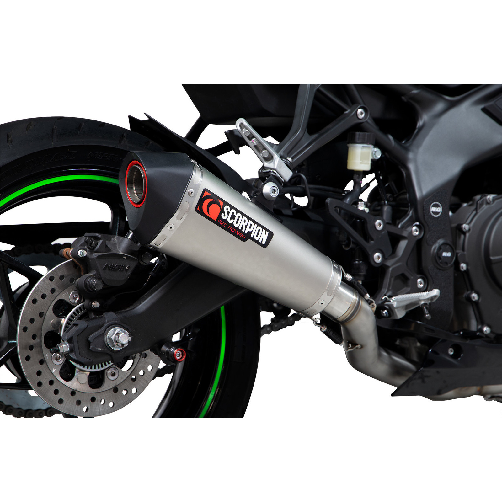 Scorpion Serket Taper Titanium Exhaust System For Kawasaki
