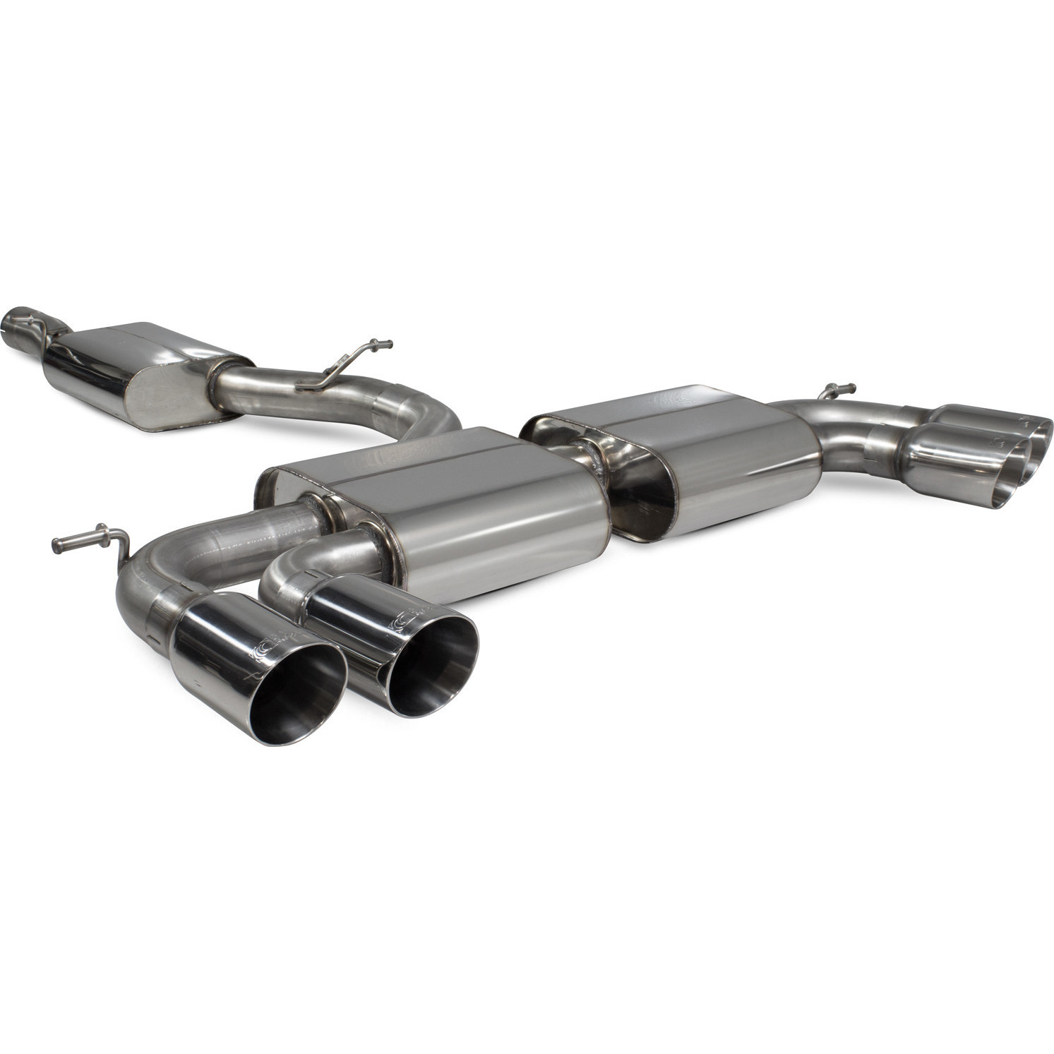 Scorpion Car Exhaust Gpf-back System (resonated) (non-valved) Daytona 