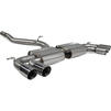 Scorpion Car Exhaust GPF-Back System (Non-Resonated) (Non-Valved) Daytona - Volkswagen Golf R MK8 GPF Model 2021 - 2022 Thumbnail 1