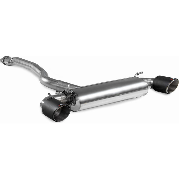 Scorpion Car Exhaust GPF-System (Non-Resonated) Carbon Ascari - Toyota GR Yaris 2020 - 2021