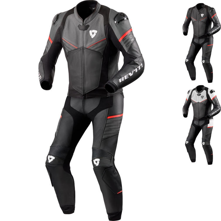 Rev It Beta Combi Two Piece Leather Motorcycle Suit