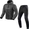 Rev It Spark Air Motorcycle Jacket & Trousers Anthracite Kit Thumbnail 1