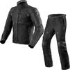 Rev It Valve H2O Motorcycle Jacket & Trousers Black Kit Thumbnail 1