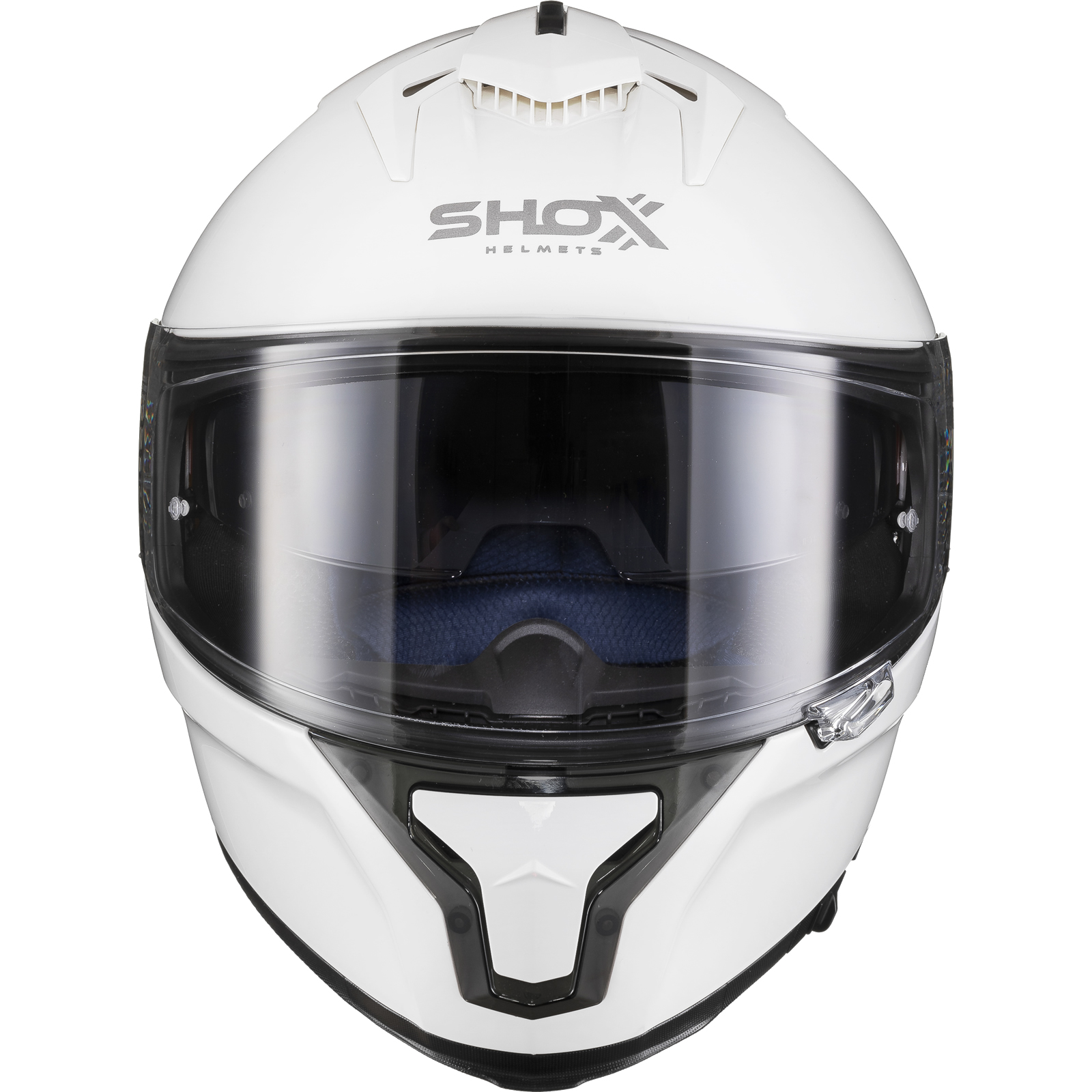 Shox Ammo Solid Full Face Motorcycle Helmet With Integrated Sun Visor - Picture 53 of 72