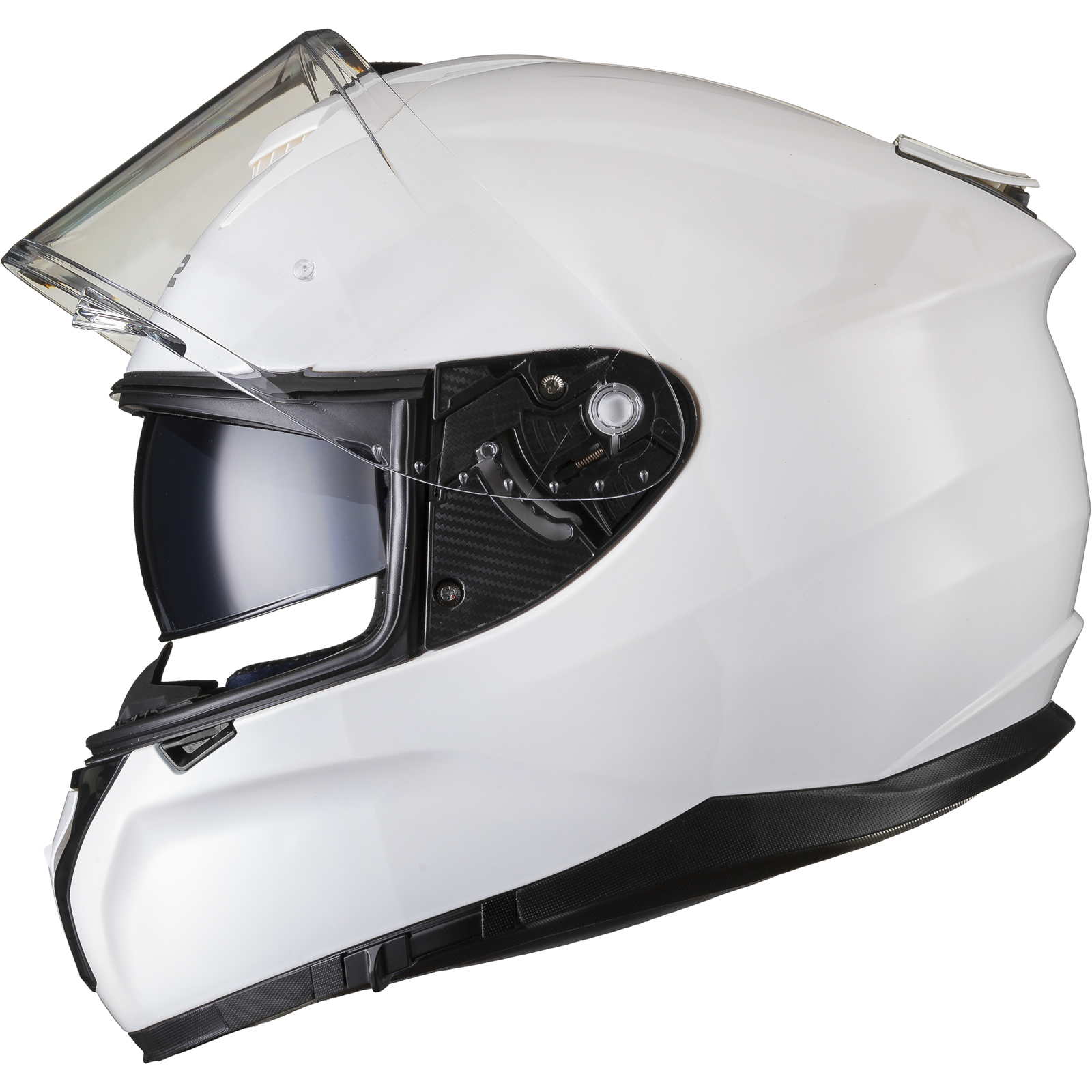 Shox Ammo Solid Full Face Motorcycle Helmet With Integrated Sun Visor - Picture 52 of 72