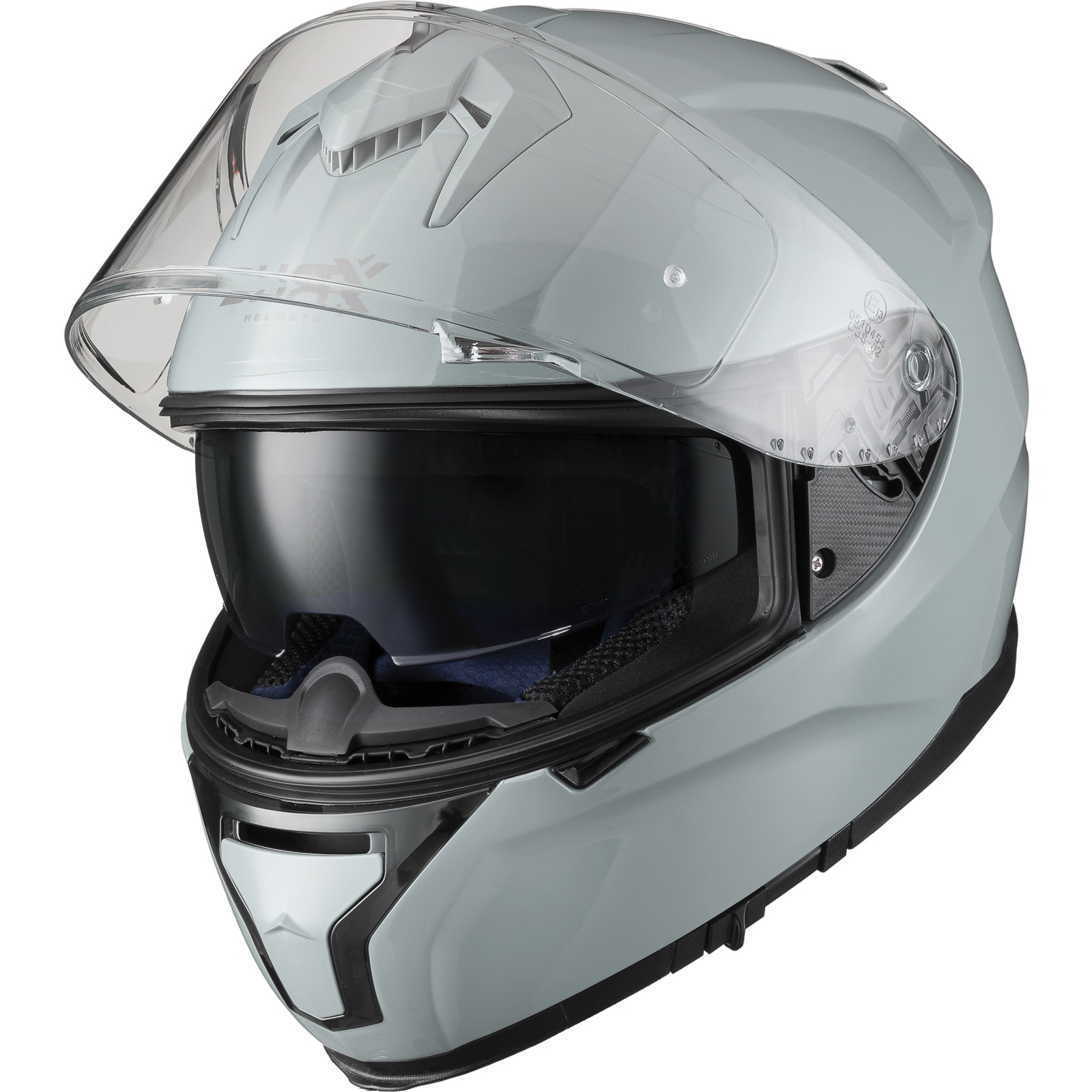 Shox Ammo Solid Full Face Motorcycle Helmet With Integrated Sun Visor - Picture 37 of 72