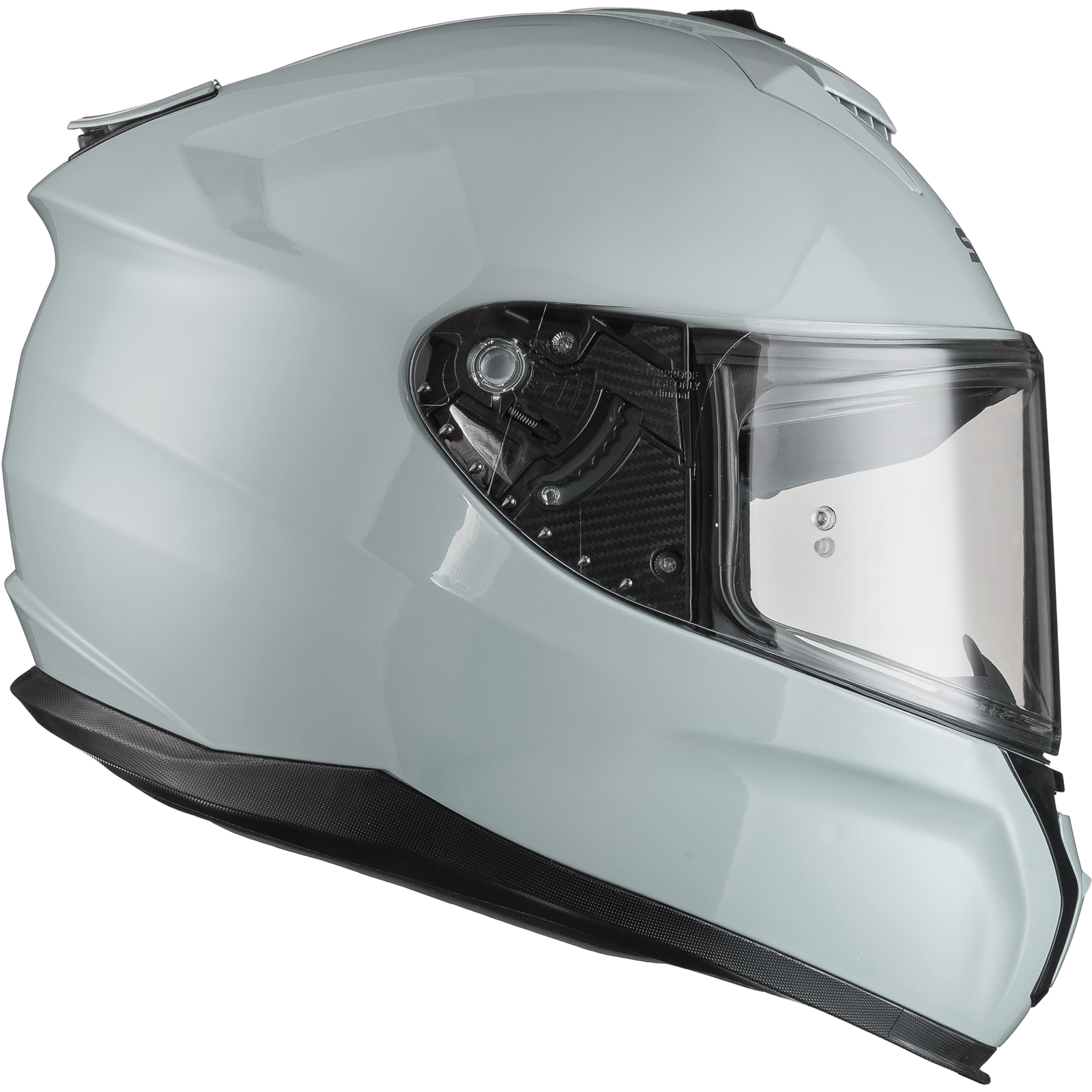 Shox Ammo Solid Full Face Motorcycle Helmet With Integrated Sun Visor - Picture 44 of 72