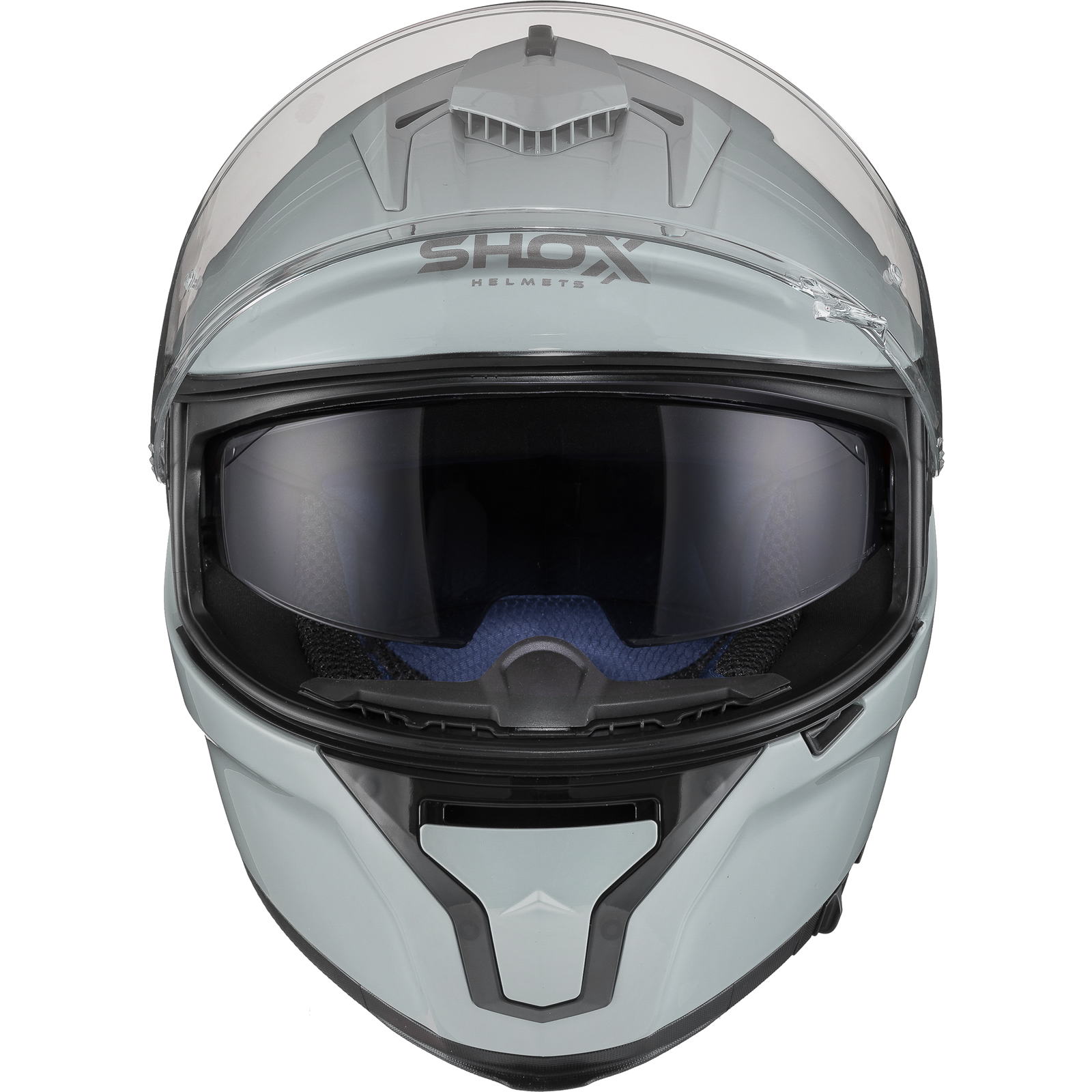Shox Ammo Solid Full Face Motorcycle Helmet With Integrated Sun Visor - Picture 46 of 72
