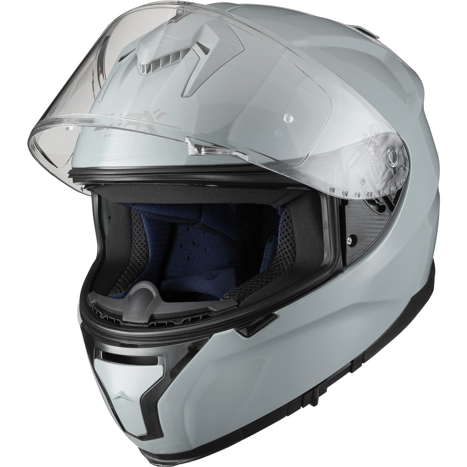 Shox Ammo Solid Full Face Motorcycle Helmet With Integrated Sun Visor - Picture 47 of 72