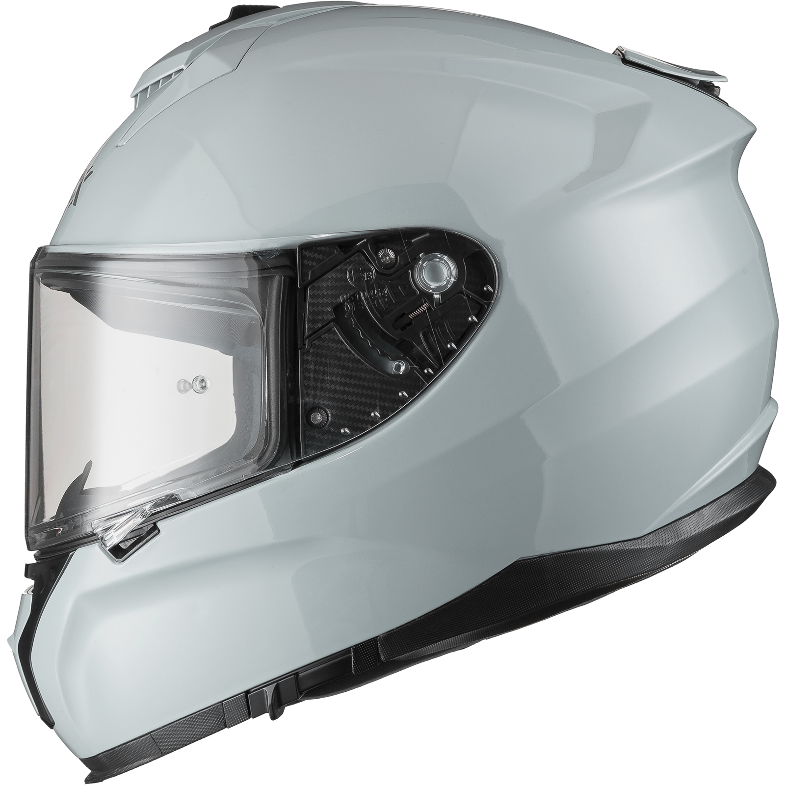Shox Ammo Solid Full Face Motorcycle Helmet With Integrated Sun Visor - Picture 48 of 72
