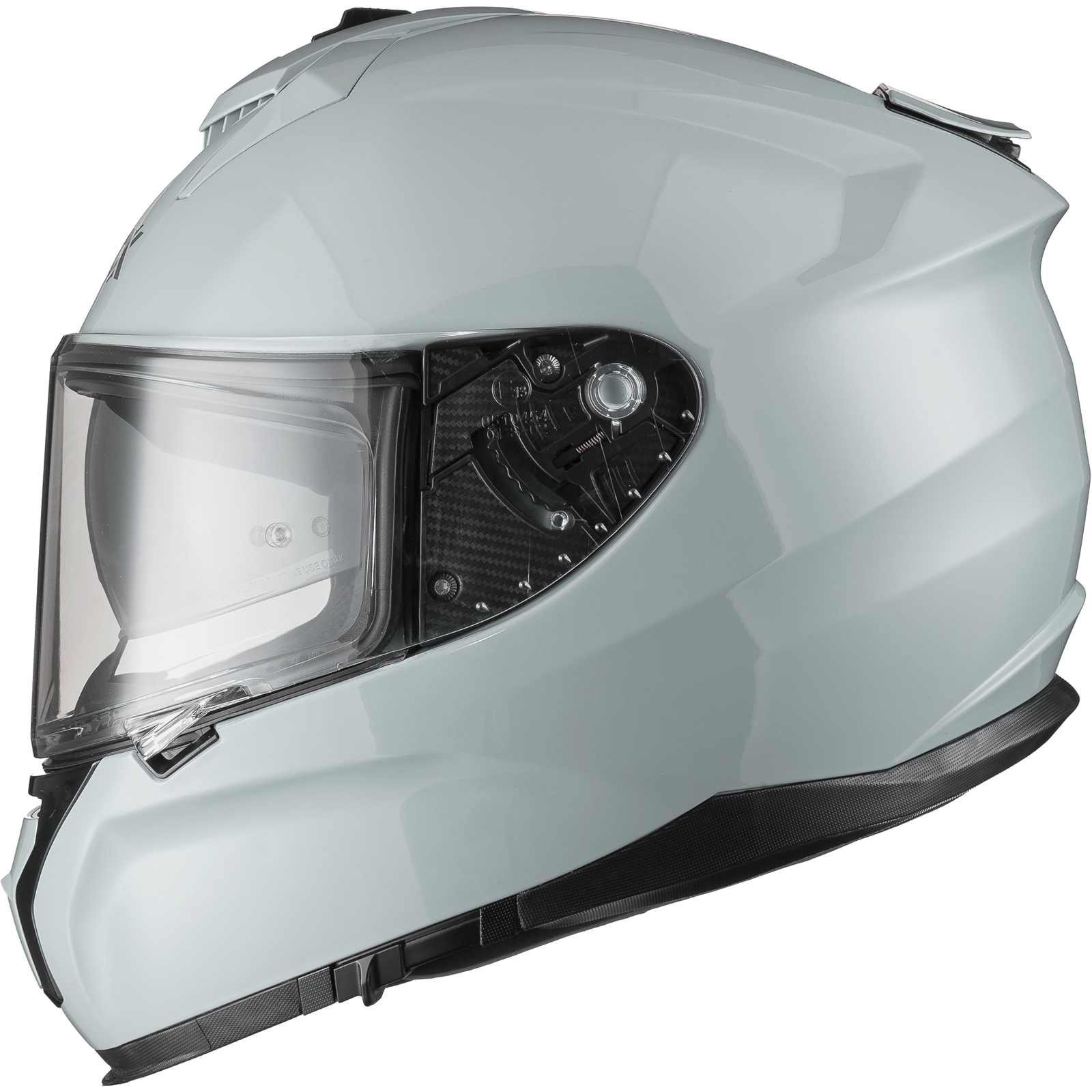 Shox Ammo Solid Full Face Motorcycle Helmet With Integrated Sun Visor - Picture 39 of 72