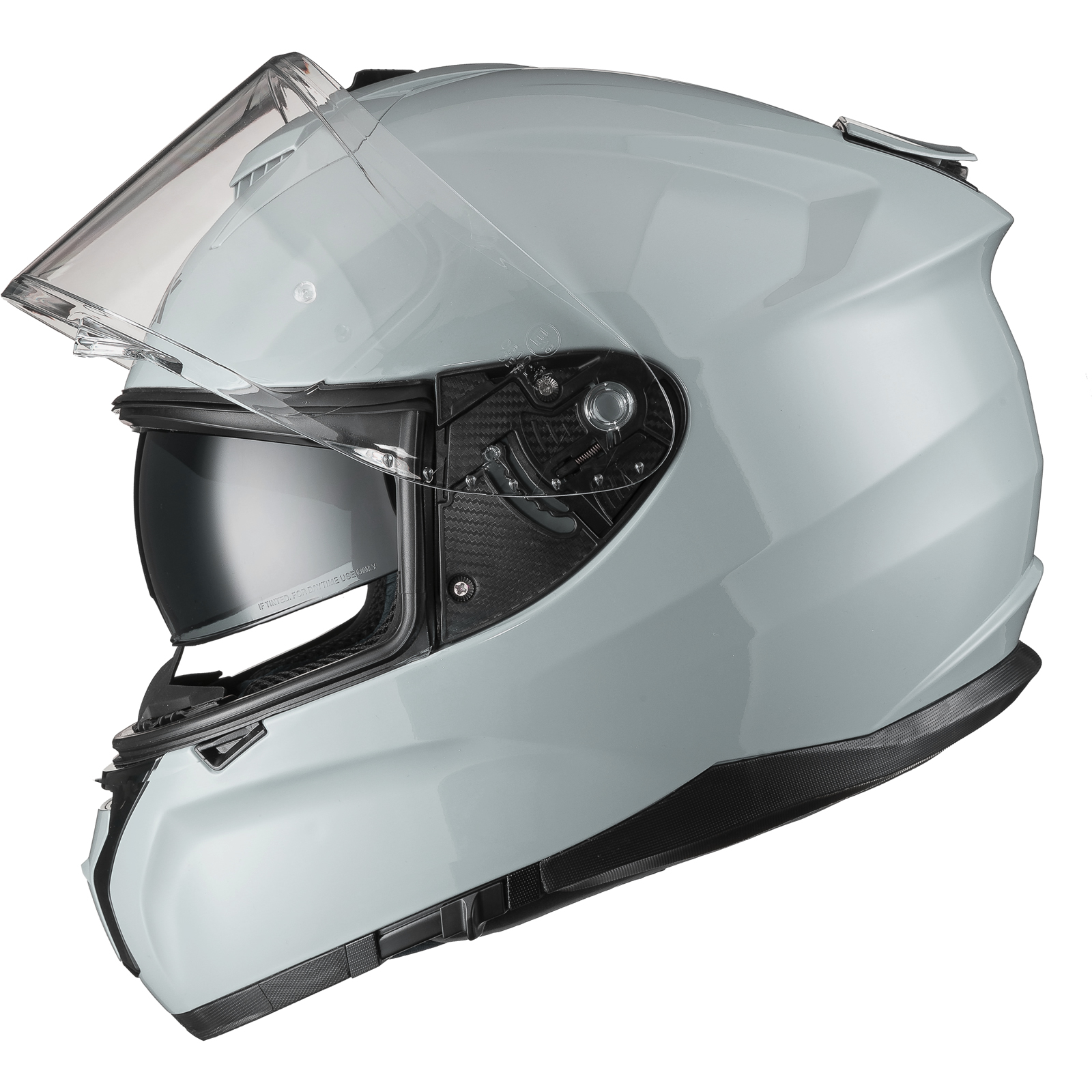 Shox Ammo Solid Full Face Motorcycle Helmet With Integrated Sun Visor - Picture 40 of 72