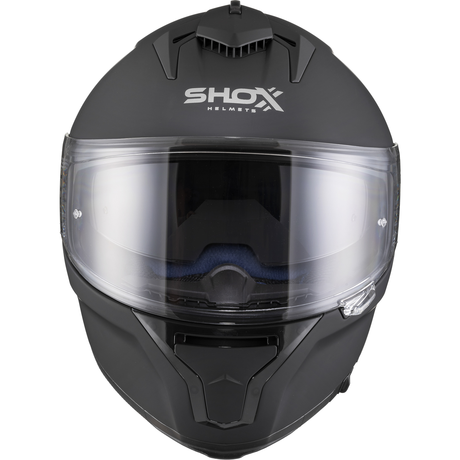 Shox Ammo Solid Full Face Motorcycle Helmet With Integrated Sun Visor - Picture 65 of 72