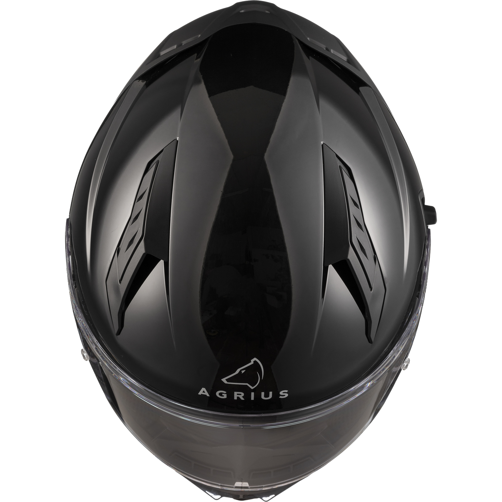 Agrius Wrath Solid Full Face Motorcycle Helmet With Internal Sun Visor - Picture 36 of 60