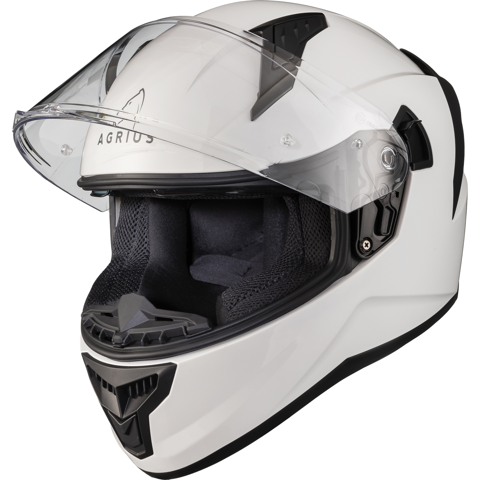 Agrius Wrath Solid Full Face Motorcycle Helmet With Internal Sun Visor - Picture 50 of 60