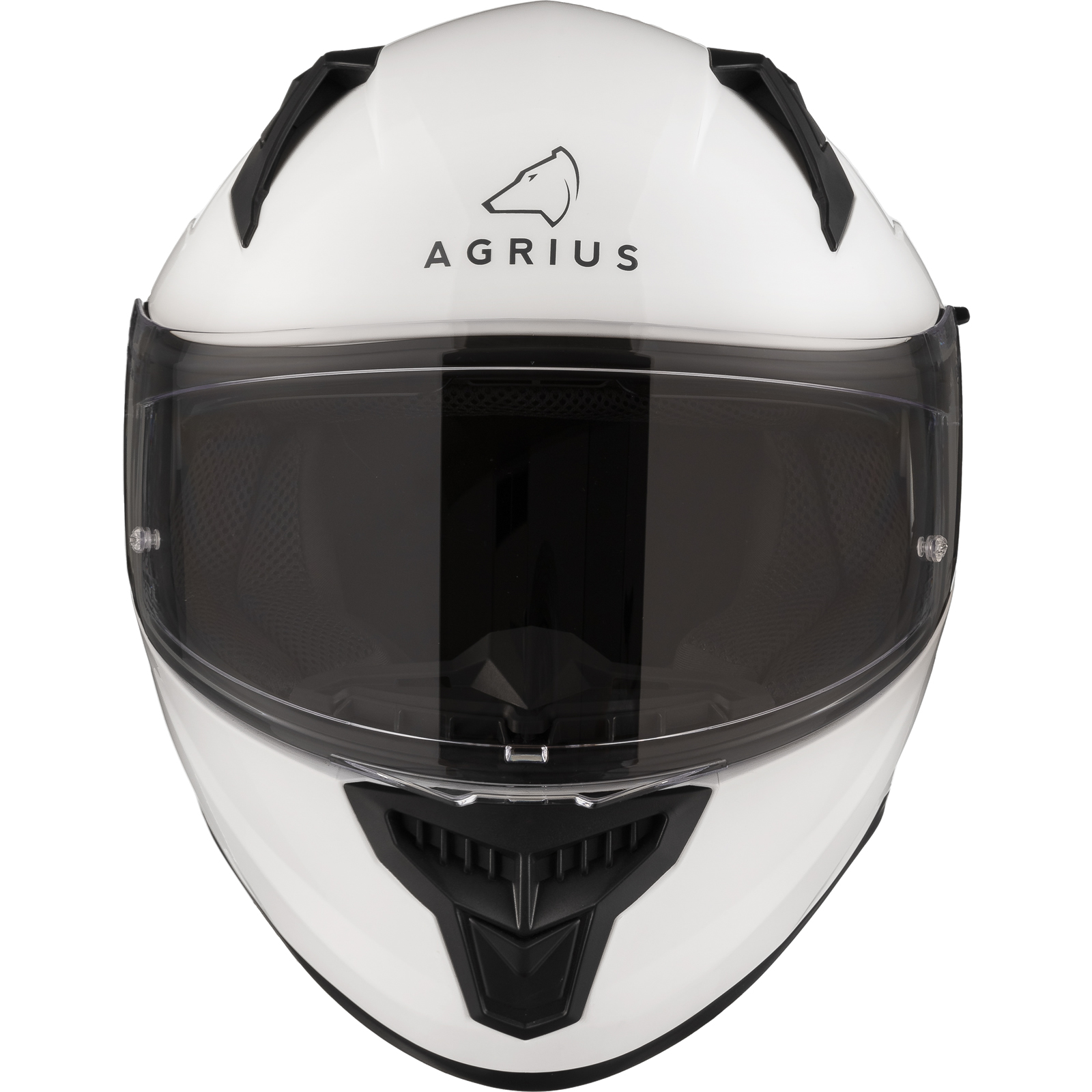 Agrius Wrath Solid Full Face Motorcycle Helmet With Internal Sun Visor - Picture 58 of 60