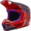 Fox Racing 2022 Youth V1 Venz Motocross Helmet Thumbnail 3