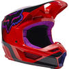 Fox Racing 2022 Youth V1 Venz Motocross Helmet Thumbnail 5