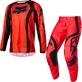 Fox Racing 2022 Youth 180 Venz Motocross Jersey & Pants Fluo Red Kit