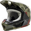 Fox Racing 2022 V1 BNKR Motocross Helmet Thumbnail 4