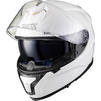 Shox Ammo Solid Gloss White Motorcycle Helmet Pinlock & Visor Thumbnail 4