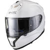 Shox Ammo Solid Gloss White Motorcycle Helmet Pinlock & Visor Thumbnail 5