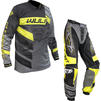 Wulf Matrix Cub Motocross Jersey & Pants Black Yellow Kit Thumbnail 2