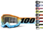 100% Accuri 2 2022 Clear Motocross Goggles