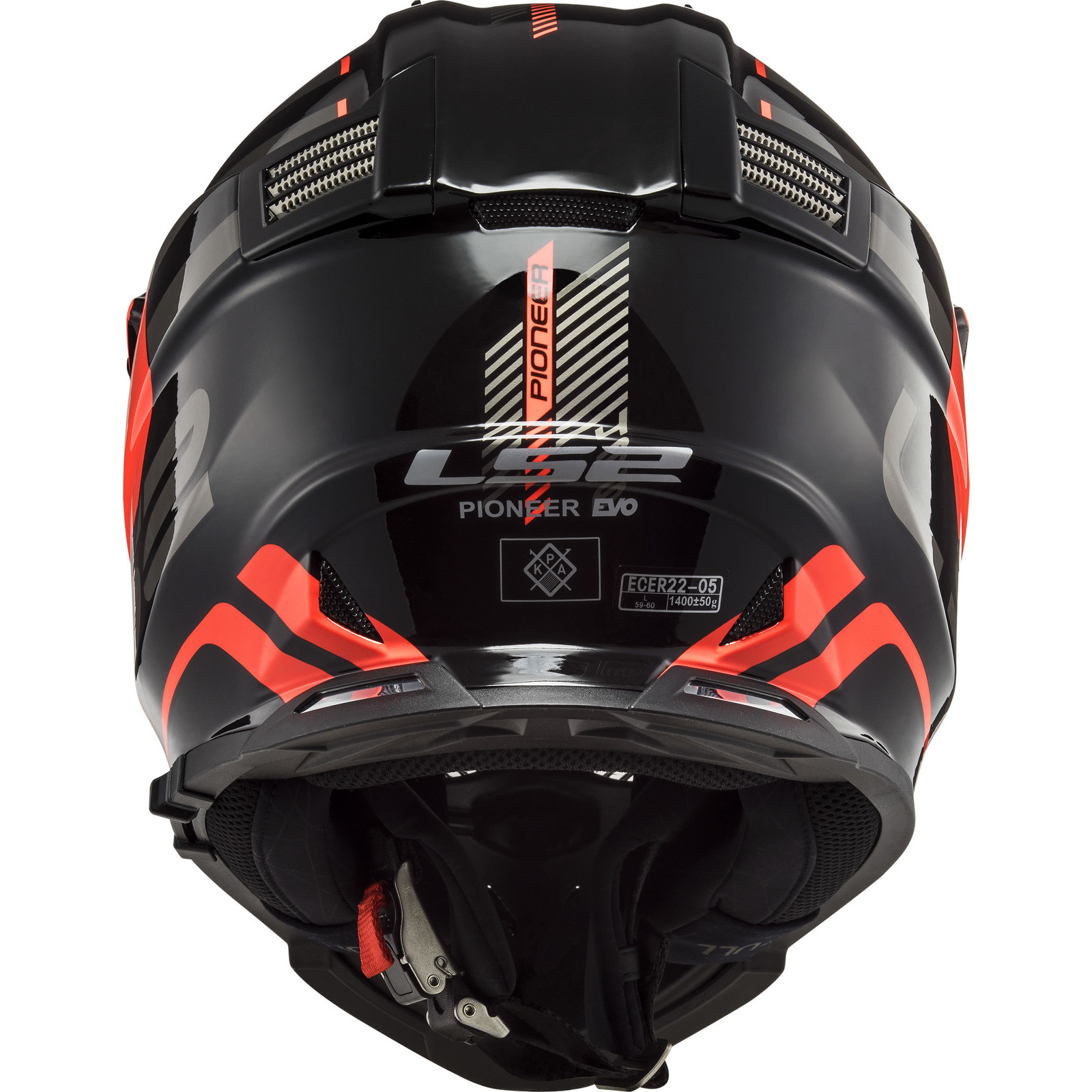 LS2 MX436 Pioneer Evo Adventurer Dual Sport Helmet & Visor Adventure