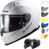 LS2 FF811 Vector II Solid Motorcycle Helmet Thumbnail 2