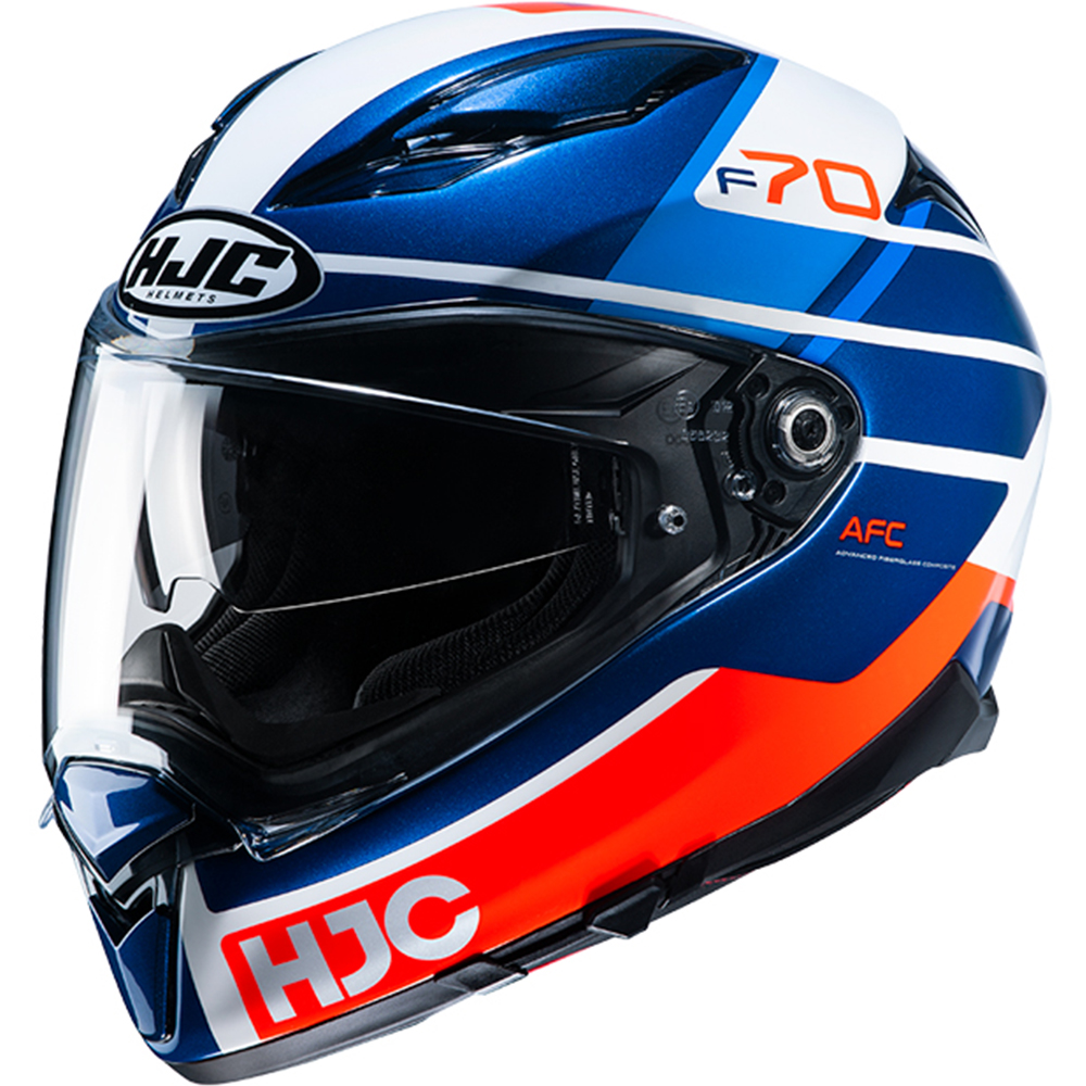 HJC F70 Tino Motorcycle Helmet & Visor Full Face Helmets