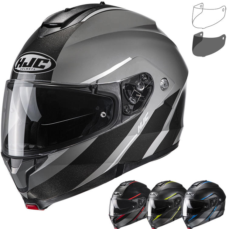 HJC C91 Tero Flip Front Motorcycle Helmet & Visor