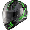 Agrius Wrath Polaris Green Twilight Glow In The Dark Motorcycle Helmet Pinlock and Visor Thumbnail 7