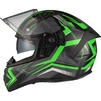 Agrius Wrath Polaris Green Twilight Glow In The Dark Motorcycle Helmet Pinlock and Visor Thumbnail 12