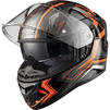 Agrius Wrath Polaris Orange Twilight Glow In The Dark Motorcycle Helmet Pinlock and Visor Thumbnail 5