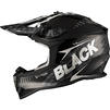 Black Gravel Track Motocross Helmet & Peak Thumbnail 8