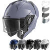 Shark Evo-GT Blank Flip Front Motorcycle Helmet & Visor Thumbnail 1