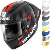 Shark Race-R Pro GP Replica Lorenzo Winter Test 99 Motorcycle Helmet & Visor Thumbnail 2