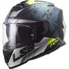 LS2 FF800 Storm Sprinter Motorcycle Helmet & Visor Thumbnail 4