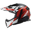 LS2 MX437 Fast Evo Strike Motocross Helmet Thumbnail 4