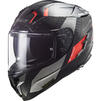 LS2 FF327 Challenger Carbon Alloy Motorcycle Helmet & Visor Thumbnail 5