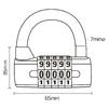 Oxford 5-Digit Combination Padlock Thumbnail 5