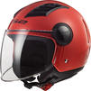 LS2 OF562 Airflow L Solid Open Face Motorcycle Helmet & Visor