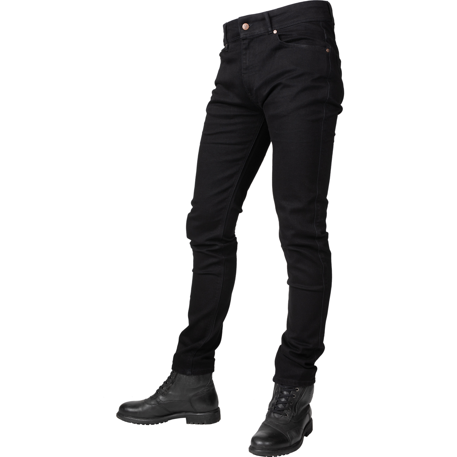 Bull-It Onyx AA Approved Straight Fit Black Motorcycle Jeans - New ...