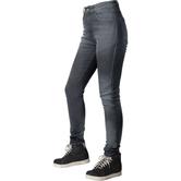 Bull-It Elara AA Approved Slim Fit Grey Ladies Motorcycle Jeans